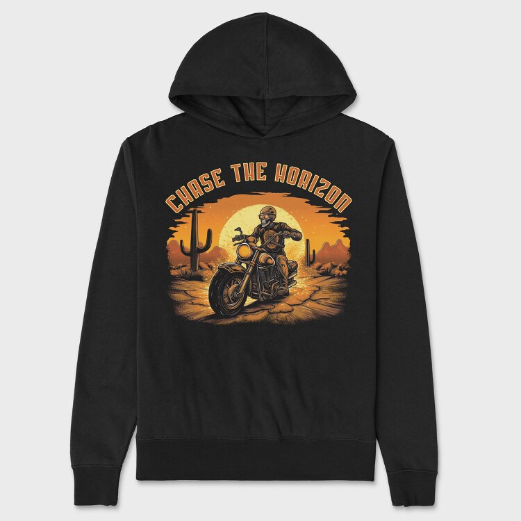 Skeletton Motorcicle, Unisex Men's Hoodie