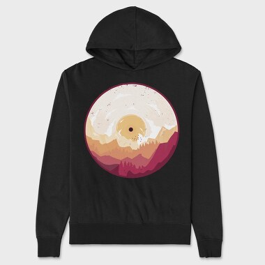 Landscape Vinyl, Unisex Men's Hoodie