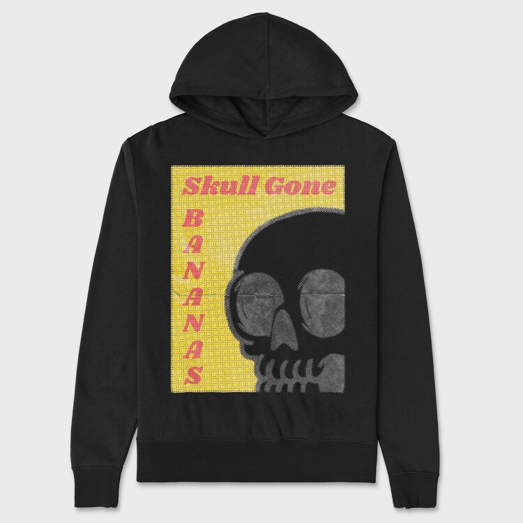 Skull Bananas, Унисекс Мъжко Суичър
