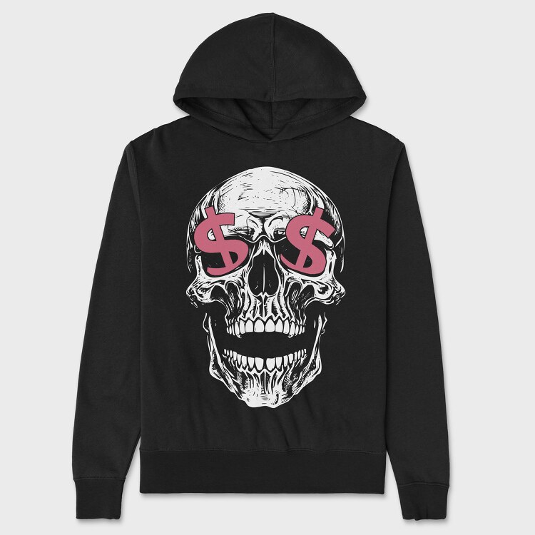 Skull Money, Унисекс Мъжко Суичър