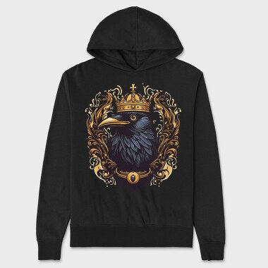 Crow Gold Crown, Унисекс Мъжко Суичър