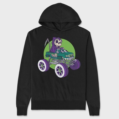 Skull Monstertruck, Унисекс Мъжко Суичър