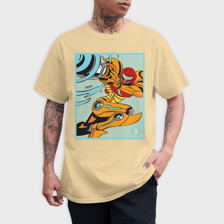 Black Wolf, Unisex Men's T-Shirt