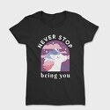 Surfing Beaver, Unisex Men's T-Shirt