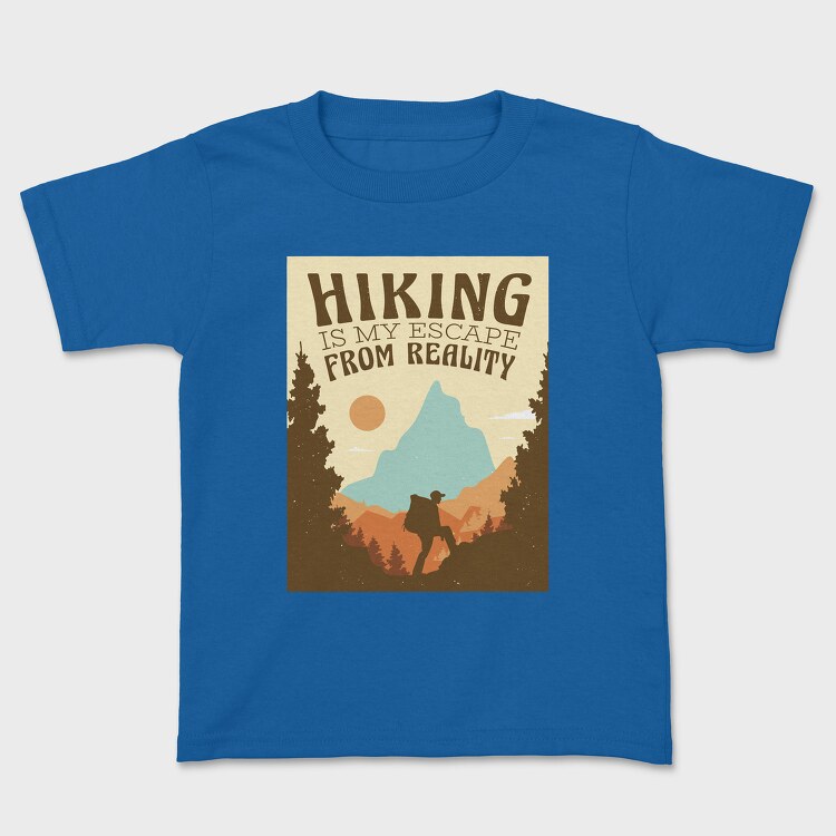 Girl Who Loves Wolves, Kids' T-Shirt