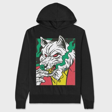 Wolf Smoke Comics, Унисекс Мъжко Суичър
