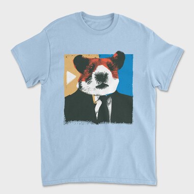 Hamster Head, Unisex Men's T-Shirt
