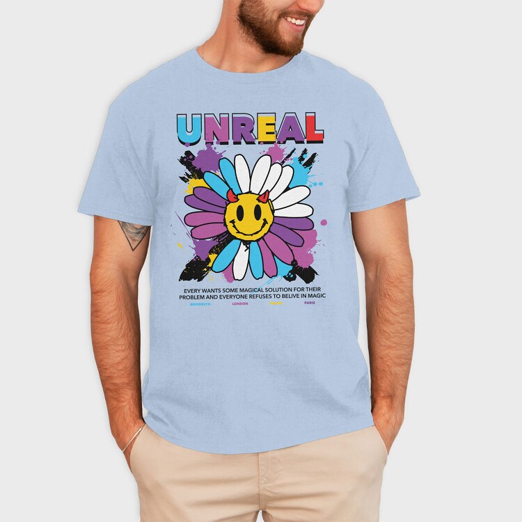 Cute Stork, Unisex Men's T-Shirt