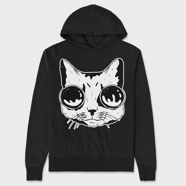 Googles Cat, Unisex Men's Hoodie