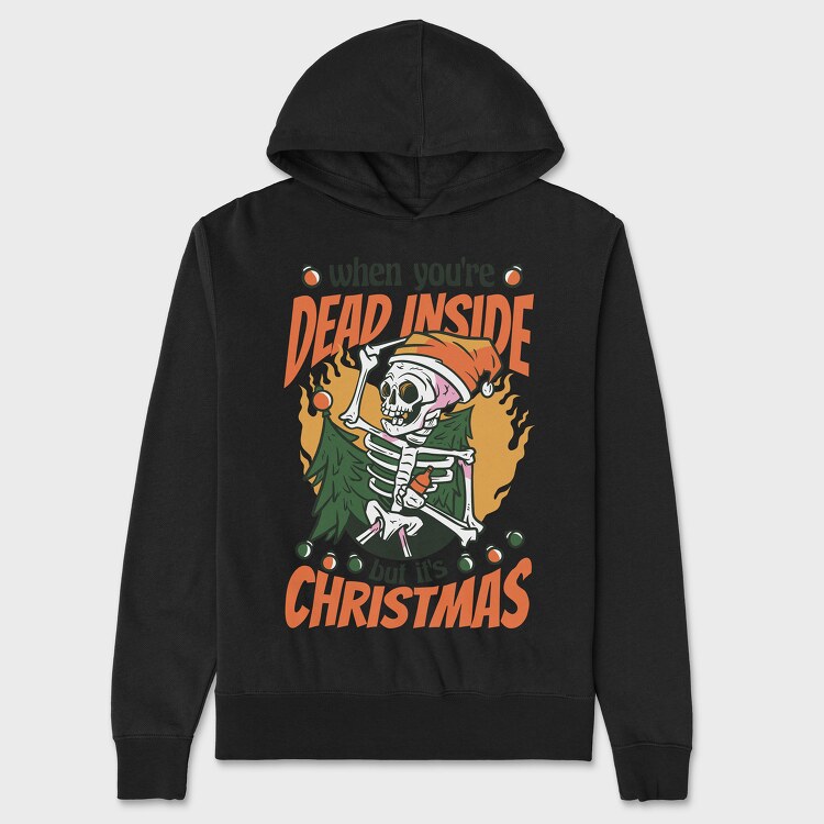 When Youre Dead Inside but It Is Christmas, Унисекс Мъжко Суичър
