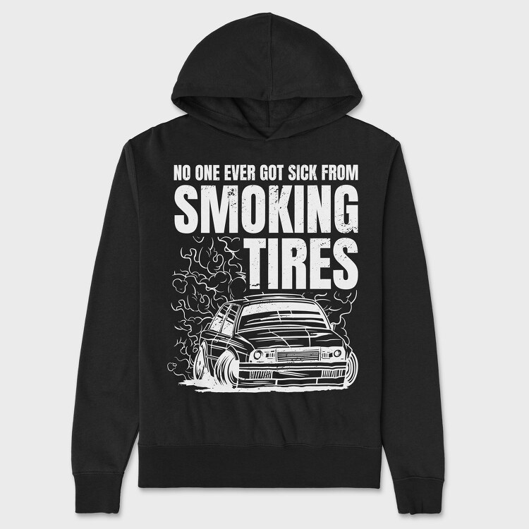 Smoking Tires, Унисекс Мъжко Суичър