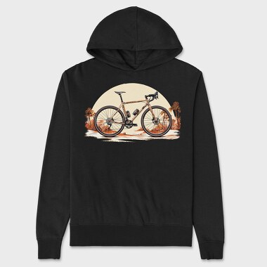 Gravel Bike, Unisex Men's Hoodie
