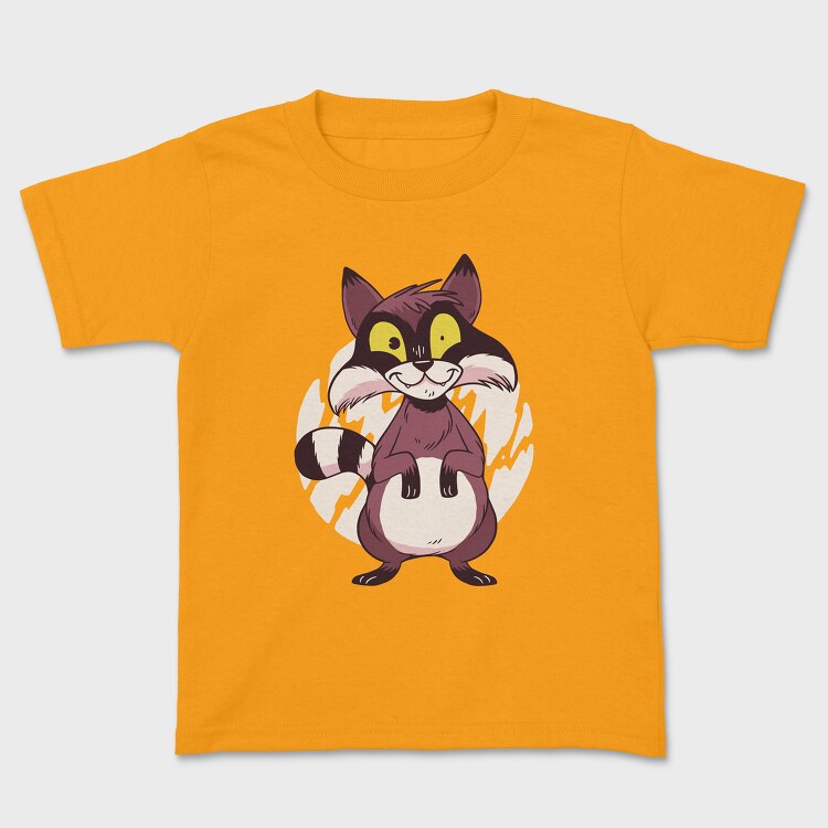 Racoon Cartoon, Детска Тениска