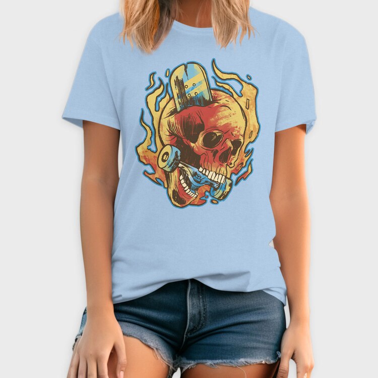 Snow Man Face 2, Унисекс Мъжка Тениска