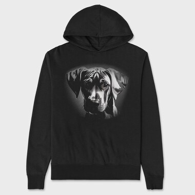 Greatdane Puppy Monochrome, Unisex Men's Hoodie