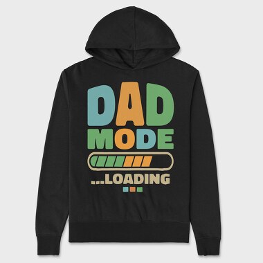 Loading Dad Mode, Unisex Men's Hoodie