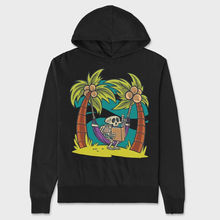 Skull Hamac, Unisex Men's Hoodie