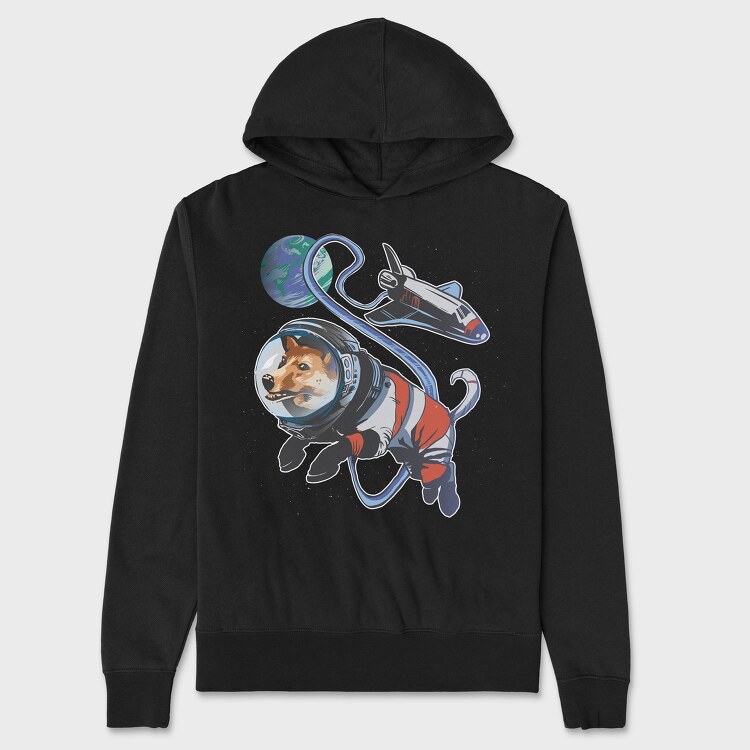 Space Dog Earth, Унисекс Мъжко Суичър