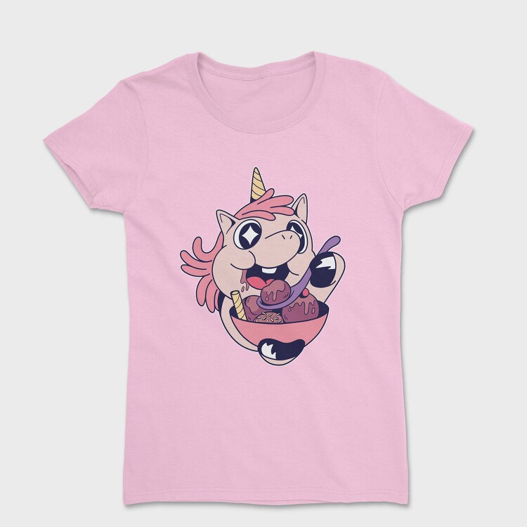Unicorn Icecream, Women's T-Shirt