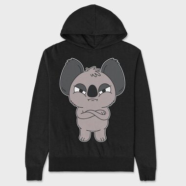 Angry Koala, Unisex Men's Hoodie