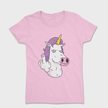 Middle Finger Unicorn, Women's T-Shirt