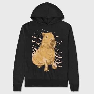 Capybara Realistic, Унисекс Мъжко Суичър