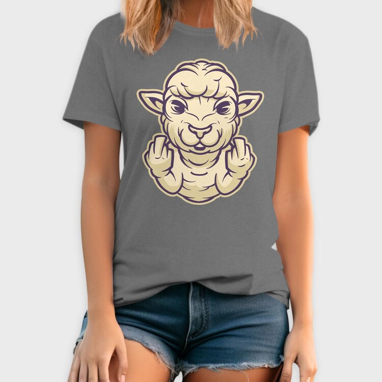 Angy Panda, Unisex Men's T-Shirt