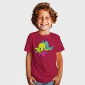 Doberman Dog Monochrome, Kids' T-Shirt