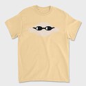 Dog and Cat Heartbeat, Unisex Men's T-Shirt
