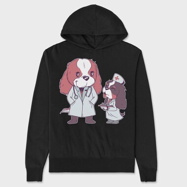 Medical Dogs, Unisex Men's Hoodie
