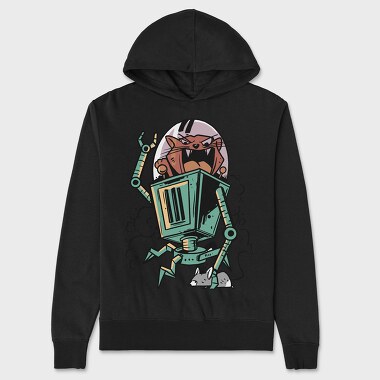 Cat and Mouse, Unisex Men's Hoodie