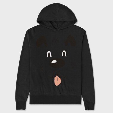 Dog Face, Unisex Men's Hoodie