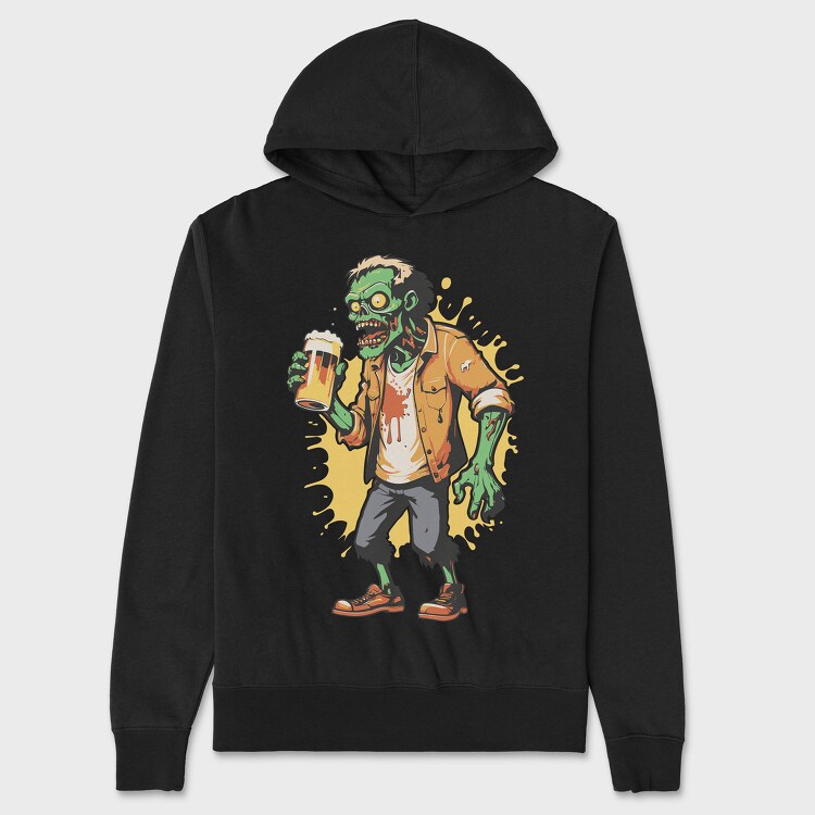 Zombie Beer, Унисекс Мъжко Суичър