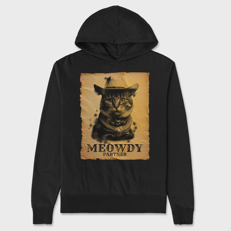 Meowdy Partner, Unisex Men's Hoodie