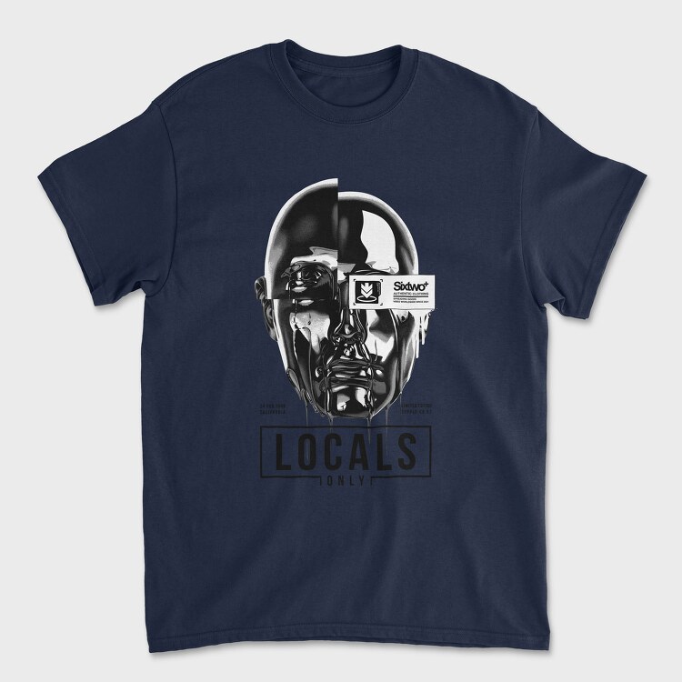 Mermaid Sea Life, Unisex Men's T-Shirt