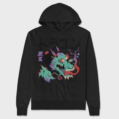 Psychedelic Japanese 05, Unisex Men's Hoodie