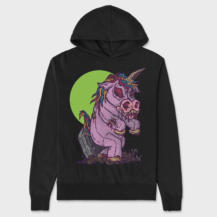 Zombie Unicorn Toy, Унисекс Мъжко Суичър