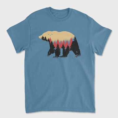 Bear Mountain, Unisex Men's T-Shirt