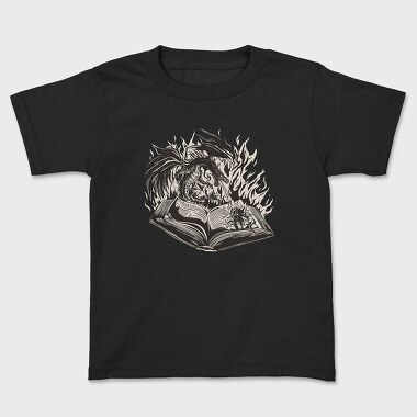 Kids' T-Shirt, Dragon Book