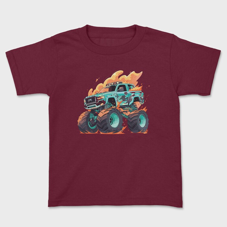 Monster Truck, Kids' T-Shirt