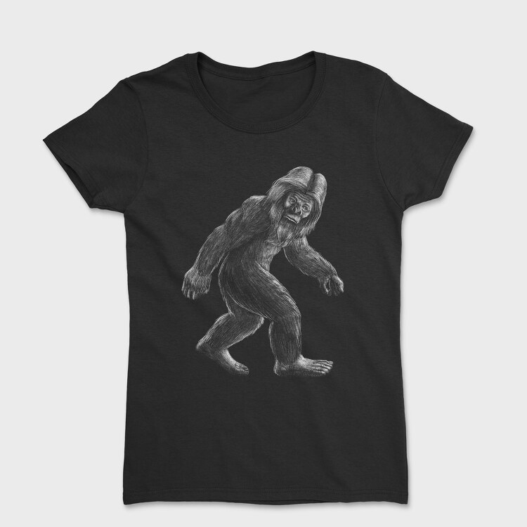 Realistic Big Foot, Women's T-Shirt