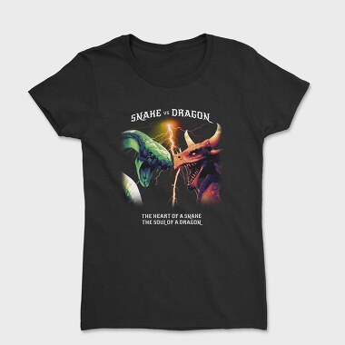 Realistic Dragon Snake, Women's T-Shirt