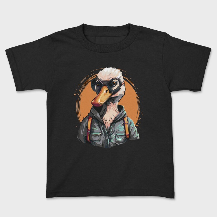 Realistic Goose, Kids' T-Shirt