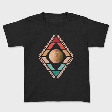Reinstate Pluto, Kids' T-Shirt