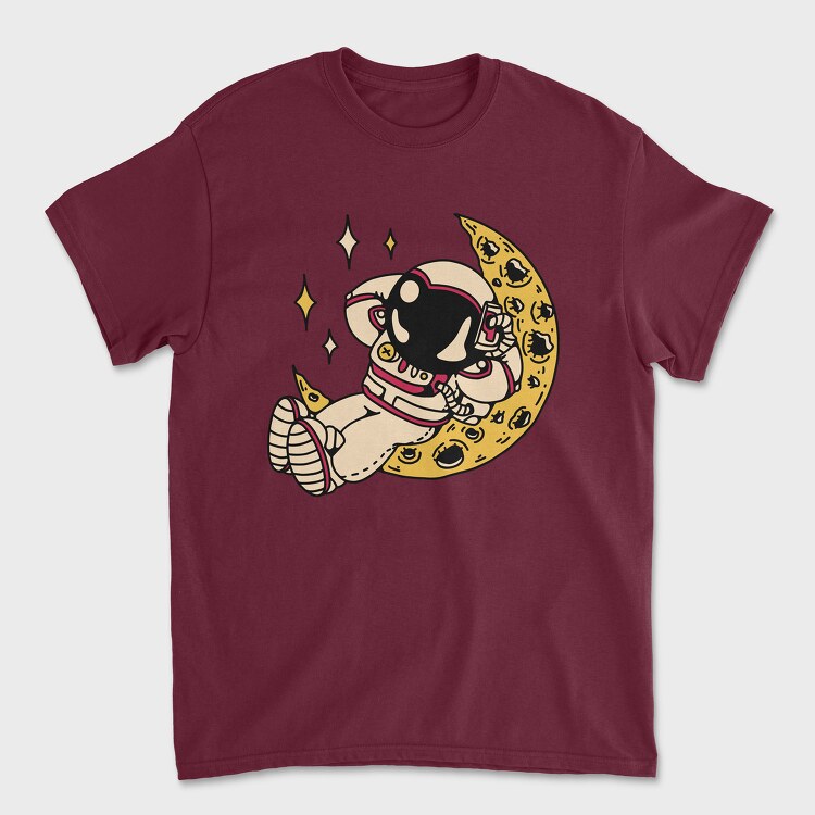 Resting Astronaut, Унисекс Мъжка Тениска