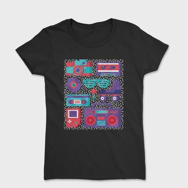 Retro Elements, Women's T-Shirt