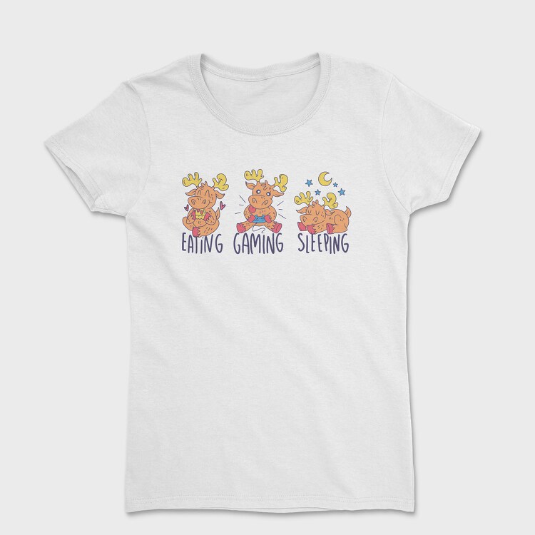 Moose Gamer, Women's T-Shirt