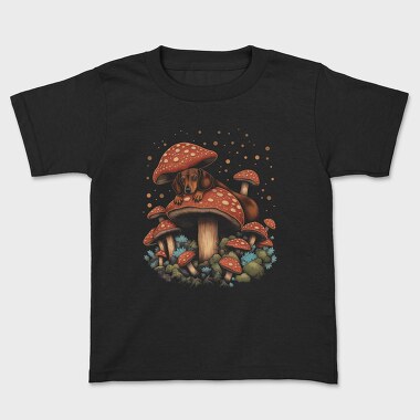 Moshrooms Dog, Kids' T-Shirt