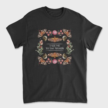 Moth Mandala, Unisex Men's T-Shirt