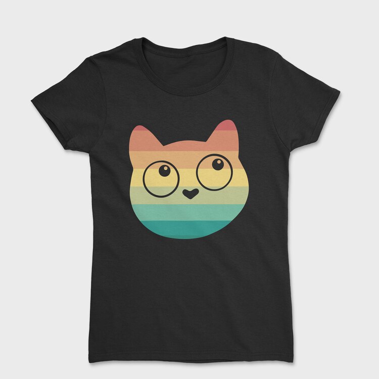 Retrocat, Women's T-Shirt